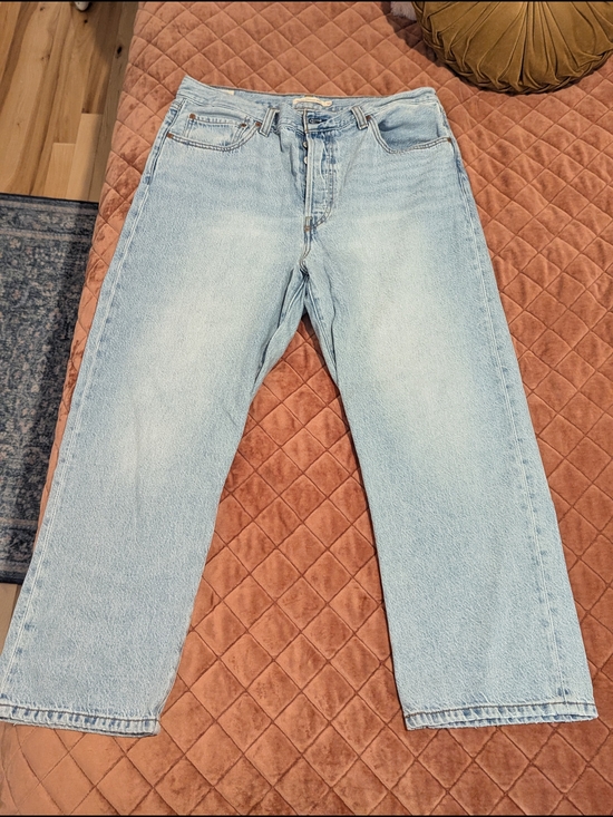 Levi's Denim - Light Blue Straight-Leg Levi's Jeans